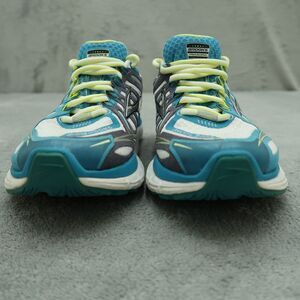 Brooks Transcend Running Shoes Women's US 8 Athletic Sneakers Blue Yellow